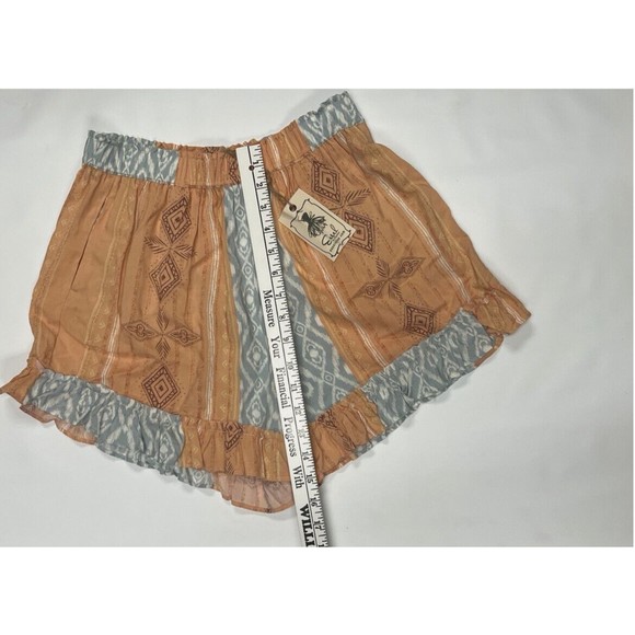 Easel Boutique Colorful Printed Lounge Shorts Size Small Elastic Waist Band - Picture 5 of 5